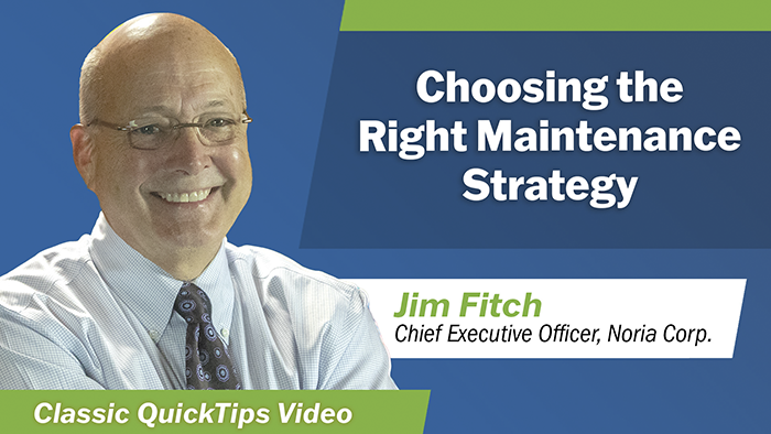 Choosing the Right Maintenance Strategy with Jim Fitch